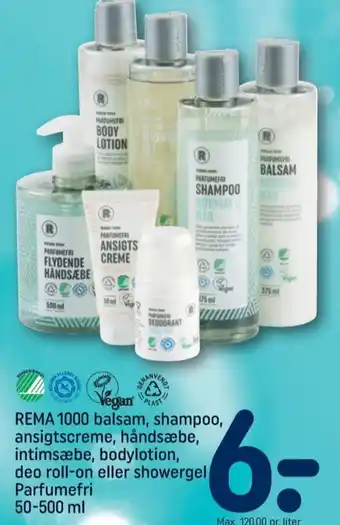 REMA 1000 Rema 1000 balsam tilbud