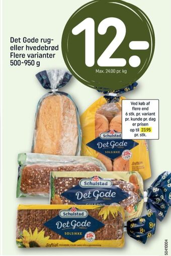 REMA 1000 Det gode rugbrød-skiver tilbud