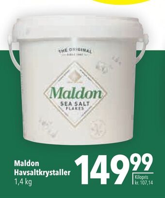 Citti Maldon Havsaltkrystaller tilbud