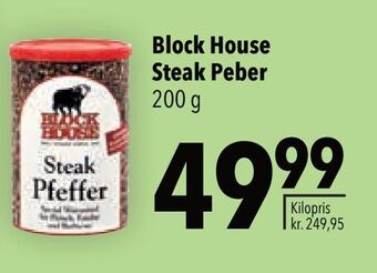 Citti Block House Steak Peber tilbud