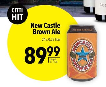 Citti New Castle Brown Ale tilbud