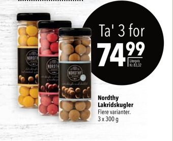 Citti Nordthy Lakridskugler tilbud