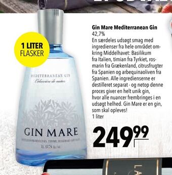 Citti Gin Mare Mediterranean Gin tilbud