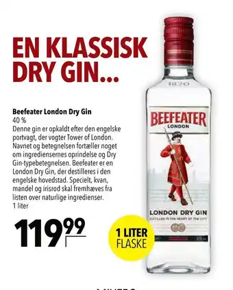Citti Beefeater London Dry Gin tilbud