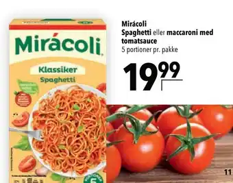 Citti Mirácoli Spaghetti maccaroni med tomatsauce tilbud