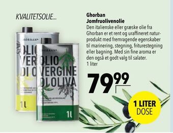 Citti Ghorban Jomfruolivenolie tilbud