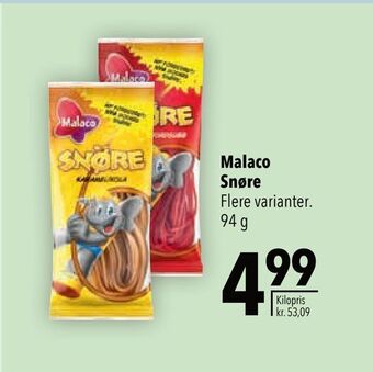 Citti Malaco Snøre tilbud