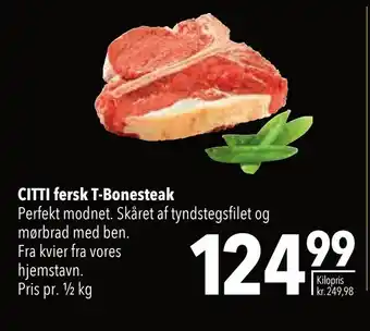 CITTI fersk T-Bonesteak