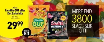 Citti Familie GUF eller Det Salte Mix tilbud