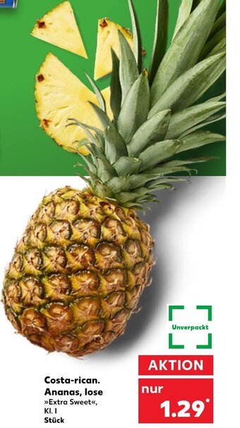 Kaufland DE Costa-Rican Ananas Lose tilbud
