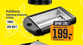 Skousen Adelberg Brødrister tilbud