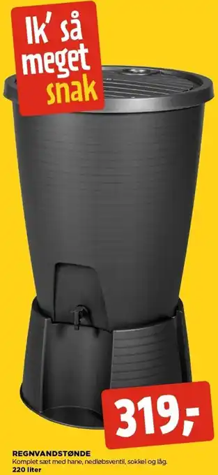 jem & fix Regnvandstønde 220 Liter tilbud