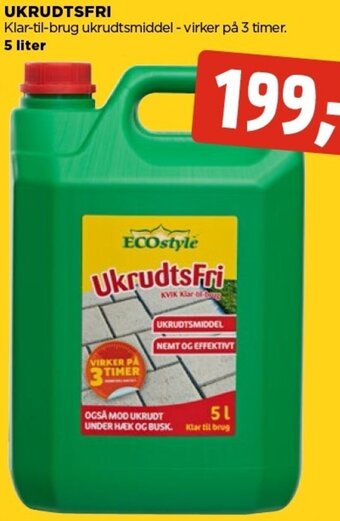 Ukrudtsfri Klar-Til -Brug 5 Liter