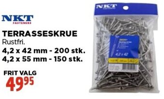 jem & fix NKT Terrasseskrue tilbud