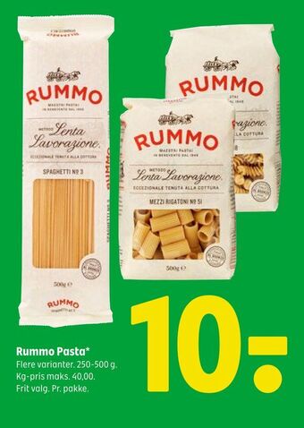 Coop 365 Rummo Pasta tilbud