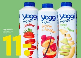 Coop 365 Yoggi yoghurt tilbud