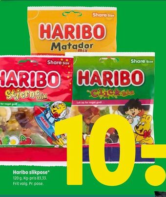 Coop 365 Haribo slikpose tilbud