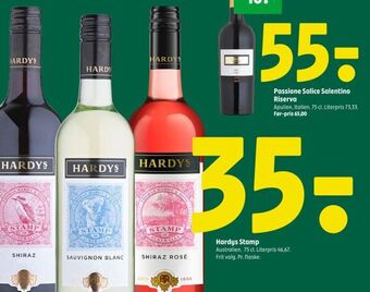 Coop 365 Hardys Stamp tilbud