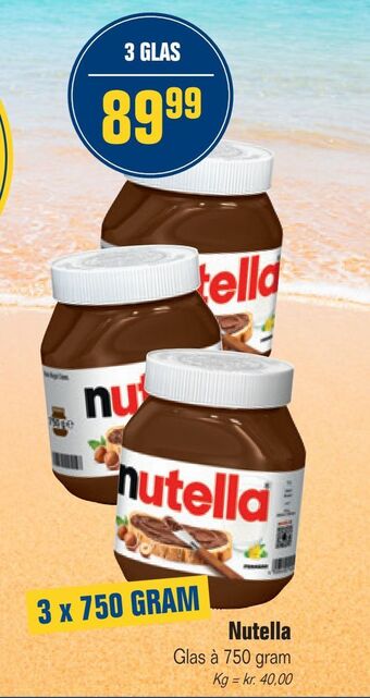 Otto Duborg Nutella tilbud