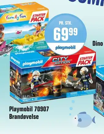 Otto Duborg Playmobil 70907 Brandøvelse tilbud