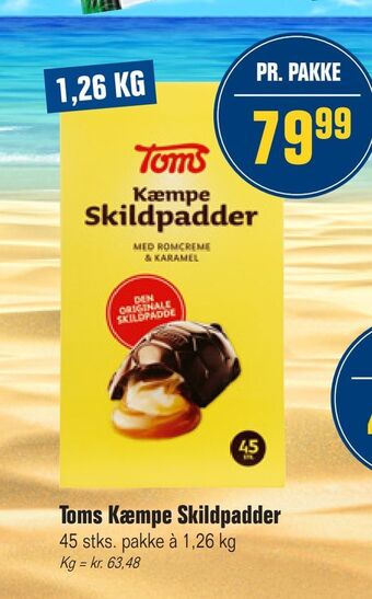 Otto Duborg Toms Kæmpe Skildpadder tilbud