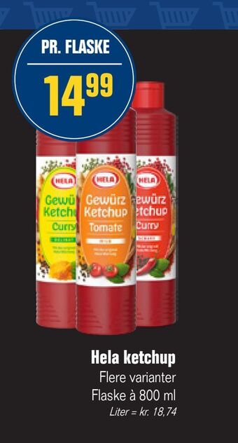 Otto Duborg Hela ketchup tilbud