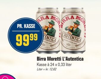 Otto Duborg Birra Moretti L'Autentica tilbud