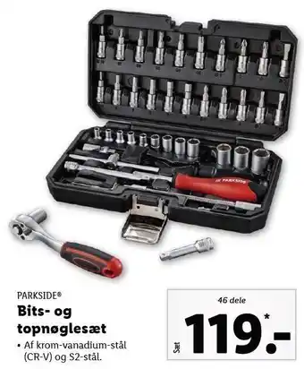 Bits- og topnøglesæt