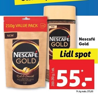Lidl Nescafé Gold tilbud