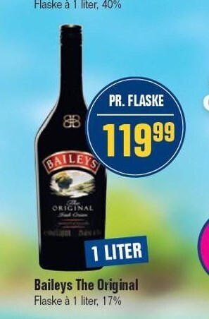 Otto Duborg Baileys original tilbud