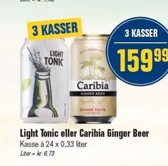 Otto Duborg Light tonic eller caribio ginger beer tilbud
