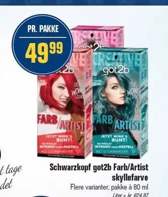 Schwarzkopf skyllefarve