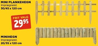 jem & fix Mini Plankehegn tilbud