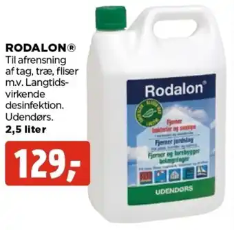 jem & fix Rodalon Til Afrensning Af Tag 2.5 Liter tilbud