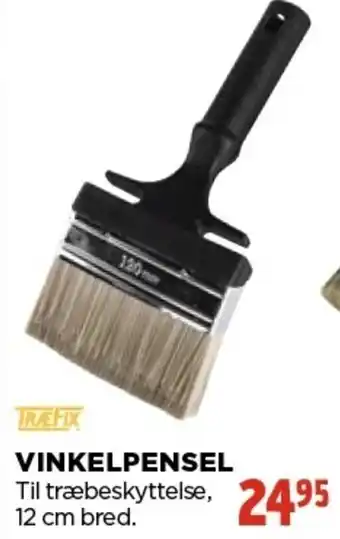 jem & fix TræFix Vinkelpensel 12cm Bred tilbud