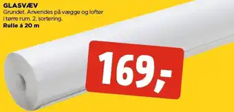 jem & fix Glasvæv Rulle å 20m tilbud