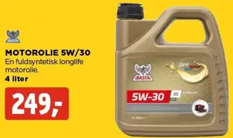 jem & fix Motorolie 5W/30 4Liter tilbud