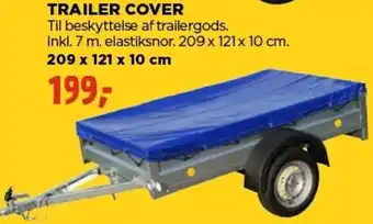 jem & fix Trailer Cover Til Beskyttelse Af Trailergods tilbud