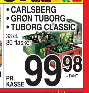 ABC Lavpris carlsberg • grøn tuborg • tuborg classic tilbud