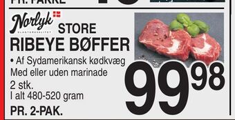 ABC Lavpris Ribeye bøffer tilbud