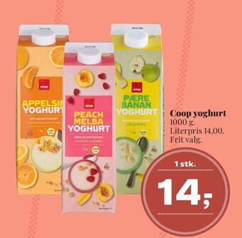 Dagli'Brugsen Coop yoghurt tilbud