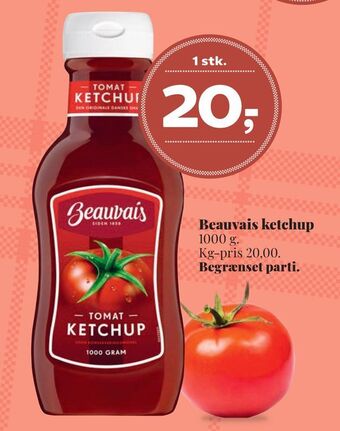 Dagli'Brugsen Beauvais ketchup tilbud