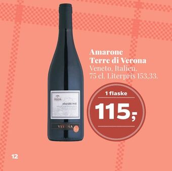 Dagli'Brugsen Amarone Terre di Verona tilbud
