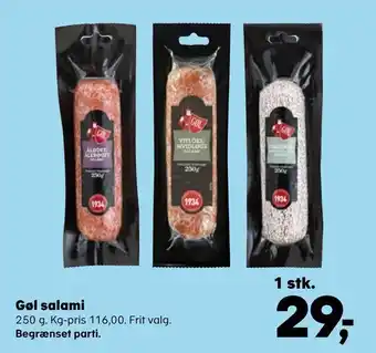 Gøl salami