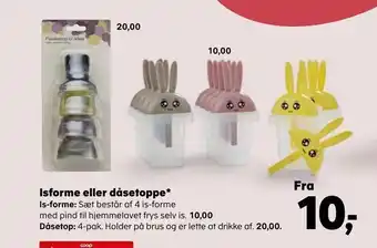 Isforme eller dåsetoppe