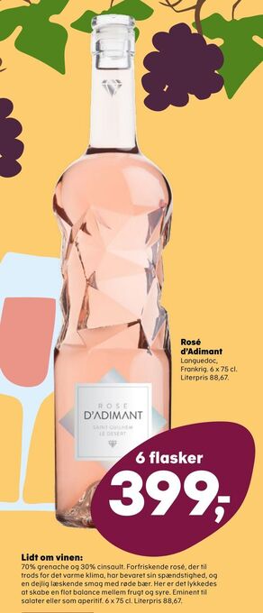 Kvickly Rosé d'Adimant tilbud