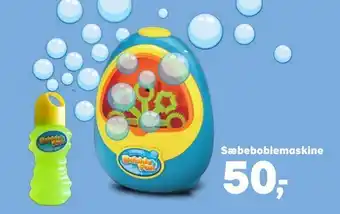 Sæbeboblemaskine