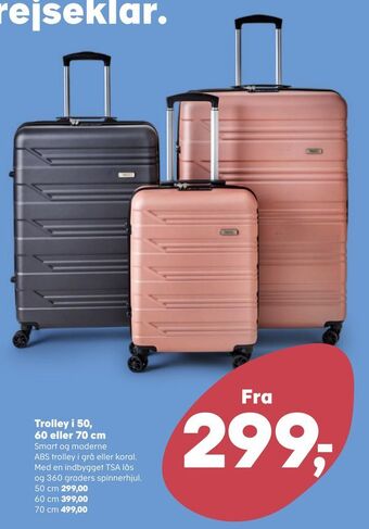 Kvickly Trolley i 50,60 eller 70 cm tilbud
