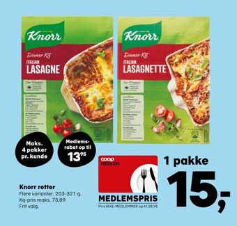 Kvickly Knorr retter tilbud