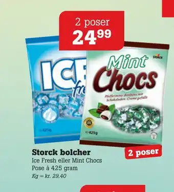 Poetzsch Padborg Storck bolcher tilbud
